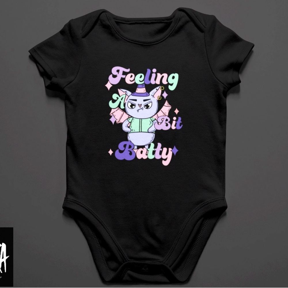 Feeling A Bit Batty Baby Onesie